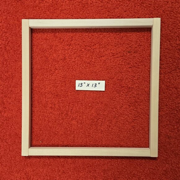 Wooden Stretcher Bar Frame 13" x 13" - Picture 1 of 1